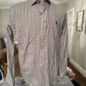 Multi colored Polo Men’s Button Down Casual Dress Shirt